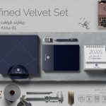 Refined Velvet Set-ريفايند فيلفت-Blue