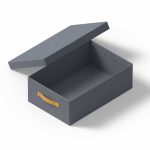 Eco Box-إيكو بوكس مع فوم -Gray
