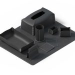 Luxury Genuine Leather Desktop Set-طقم مكتبي فاخر من الجلد الطبيعي-Black