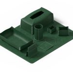 Luxury Genuine Leather Desktop Set-طقم مكتبي فاخر من الجلد الطبيعي-Green