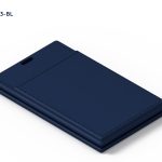 NFC Badge Holder-إن إف سي بادج هولدر-Blue